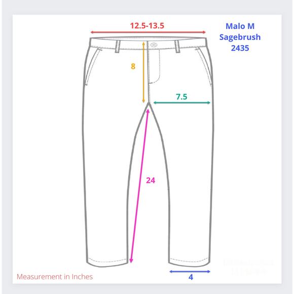 NWOT MALO Republic On the Run 7/8 Tights SIZE M Sagebrush Green Yoga Pants NEW - Picture 6 of 15